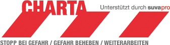 Mit der Sicherheits-Charta setzen wir uns für sicheres Arbeiten und den Schutz unserer Mitarbeitenden ein.