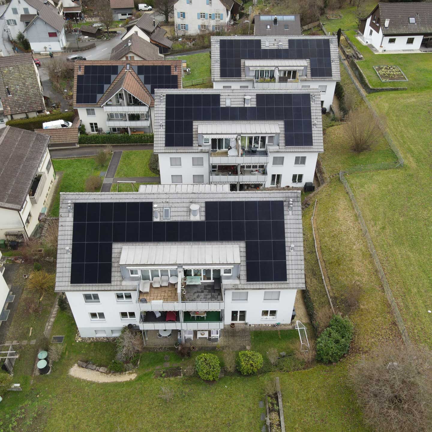 PV-Anlage für Wohngenossenschaft in Lupsingen